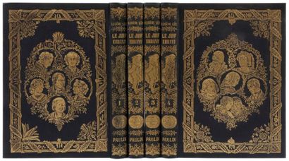 null SUE (Eugène).
Le Juif errant.
Paris : Paulin, 1845. — 4 volumes grand in-8,...