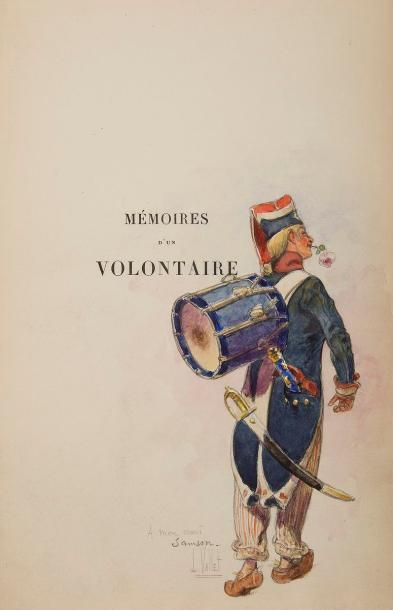 null FRANCE (Anatole) - MOREAU (Adrien).
Mémoires d’un volontaire.
Paris : A. Ferroud,...