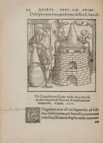 null POLYDORUS (Chrysogonus).
De alchemia.
Nuremberg : Johann Petreius, 1541. — In-4,...