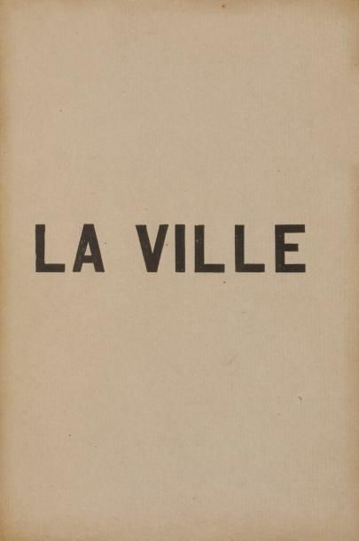 null CLAUDEL (Paul).
La Ville.
Paris : Librairie de l’Art Indépendant, 1893. — In-8,...