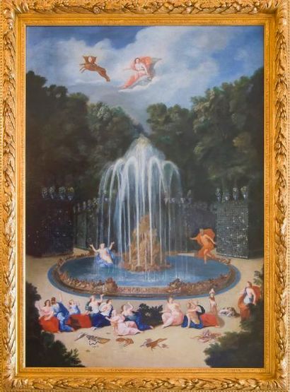 null D’après Jean COTELLE
Vue de l’orangerie et de la pièce d’eau des Suisses de...