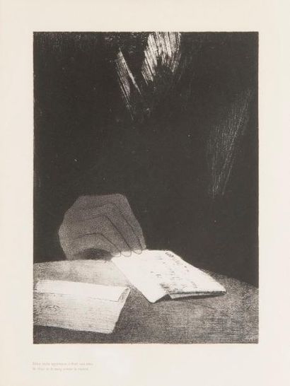 null Odilon Redon (1840-1916)
La Maison hantée (illustrations pour Bulwer-Lytton,...