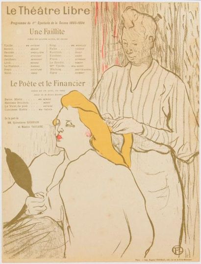 null Henri de Toulouse-Lautrec (1864-1901)
Une faillite ; Le Poète et le financier...