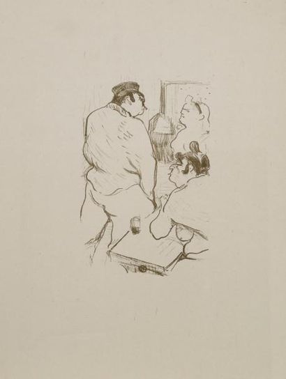 null Henri de Toulouse-Lautrec (1864-1901)
La Terreur de Grenelle. 1894. Lithographie....