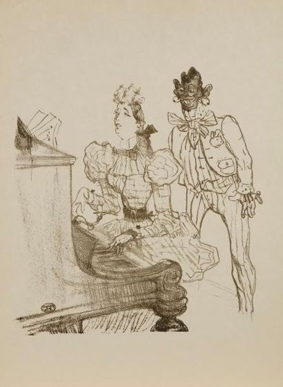 null Henri de Toulouse-Lautrec (1864-1901)
Zamboula Polka. 1900. Lithographie. 210...