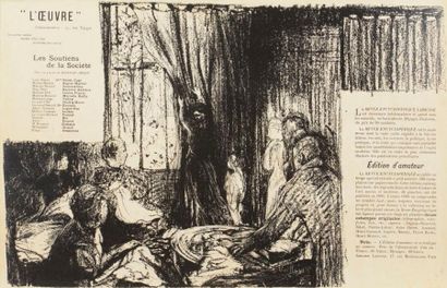 null Édouard Vuillard (1868-1940)
Les Soutiens de la société. Programme pour le Nouveau...