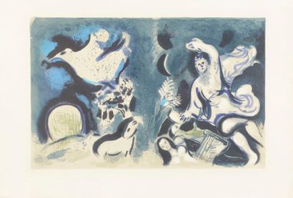 null Marc Chagall (1887-1985)
Couverture pour Verve (Dessins pour la Bible), vol....