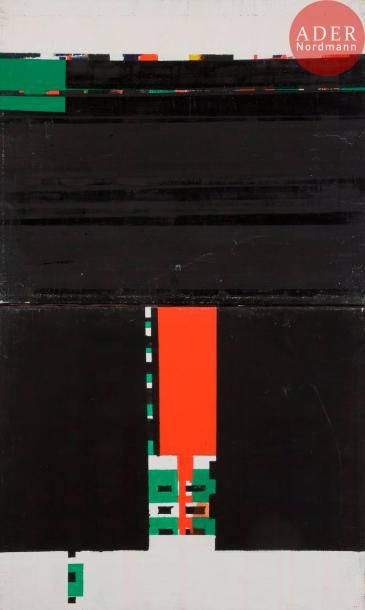 null Pierre DUCELLIER-WINDORF (1944-2007)Composition - DiptyqueAcrylique sur toile....