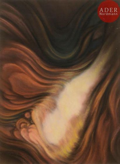 null Ernest KLAUSZ [hongrois] (1898-1970)
Composition, 1934
Pastel.
41 x 29 cm