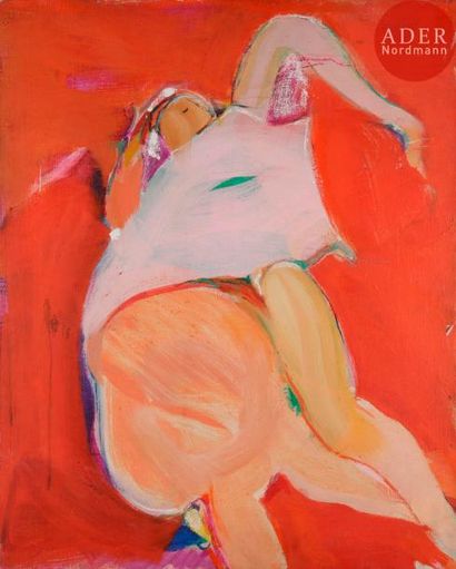 null Raymond MOISSET (1906-1994)
Composition, 1968
Huile sur toile.
Porte le cachet...