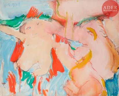 null Raymond MOISSET (1906-1994)
Composition, 1964
Huile sur toile.
Signée en bas...