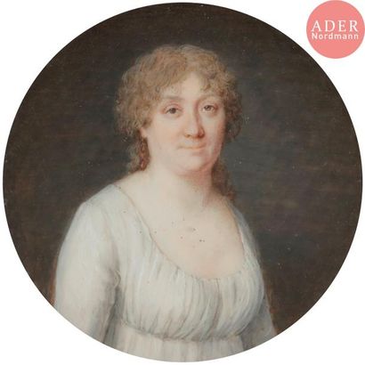 null Attribué à Claude Alexandre BELIN 
(né à Paris, actif en 1758-1816).
Peintre...