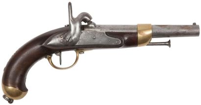 Pistolet d’arçon à percussion modèle 1822...