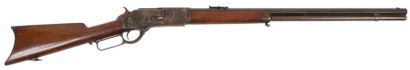 null Rifle Winchester modèle 1876 « King’s Improvment », calibre 45-75. 
Canon de...