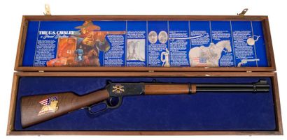null Carabine Winchester modèle 94 « 7th Cavalry US », calibre 30-30 Win. 
Canon...