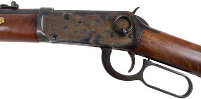 null Carabine Winchester modèle 94 « Chief Crazy Horse », calibre 38-55 Win. 
Canon...