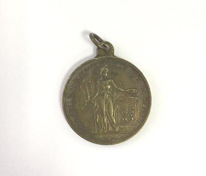 null FRANCE
« Honneur aux citoyens morts pour la France. Juin 1848. »
Médaille en...