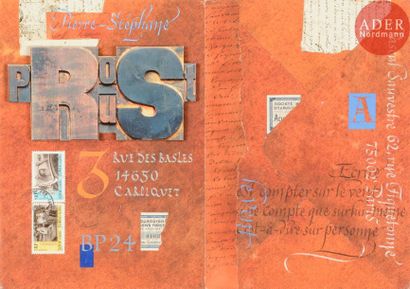 null Pascal SAUVESTRE (né en 1961)
Calligraphies
2 techniques mixtes et collages...