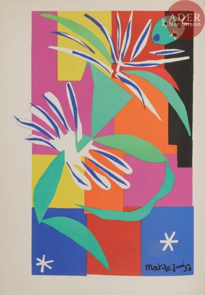 null MATISSE (Henri).
Dernières œuvres de Matisse. 1950-1954. Verve n° 35-36.
Paris :...