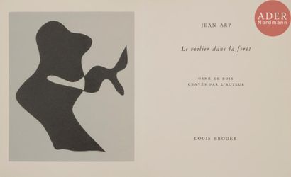 null ARP (Jean).
Le Voilier dans la forêt.
[Paris] : Louis Broder, [1957]. — In-16,...