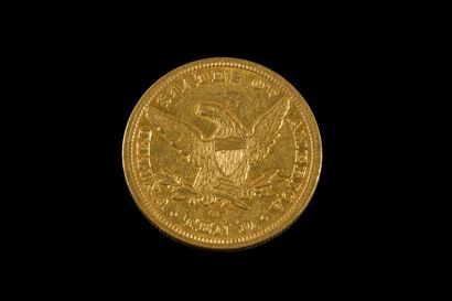  ETATS UNIS D'AMERIQUE - U.S.A. 10 dollars type tête de Liberté couronnée, 1851....