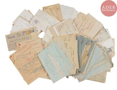 null Georges ODICHELIDZÉ (1899 - 1970)
Lot de documents concernant le capitaine Georges...