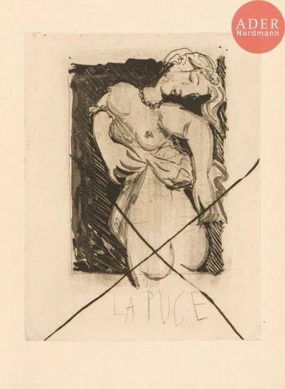 null Pablo Picasso (1881-1973)
Pl. pour Buffon, Histoire naturelle. Paris, Fabiani, 1942....
