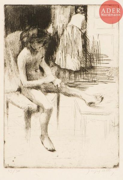 null Jacques Villon (Gaston Duchamp, dit) (1875-1963)
Minne réfléchissant. 1908....