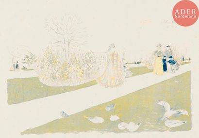 Édouard Vuillard (1868-1940) Le Jardin des...
