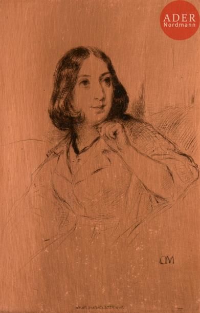 Marcellin Desboutin (1823-1902) George Sand....