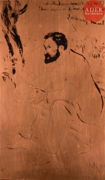 null Louis Legrand (1863-1951)
Portrait d’Ernest Jaubert. (Frontispice pour Roses...