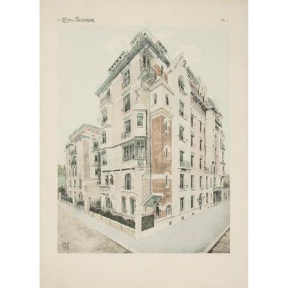 null HECTOR GUIMARD – L’ART DANS L’HABITATION MODERNE

Le Castel Béranger, [1898]
Portefeuille...