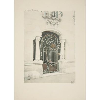 null HECTOR GUIMARD – L’ART DANS L’HABITATION MODERNE

Le Castel Béranger, [1898]
Portefeuille...