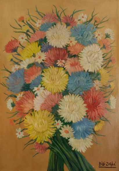 null Bibi ZOGBE [libanaise] (1890-1973)

Crisantemos
Huile sur isorel.
Signée en...