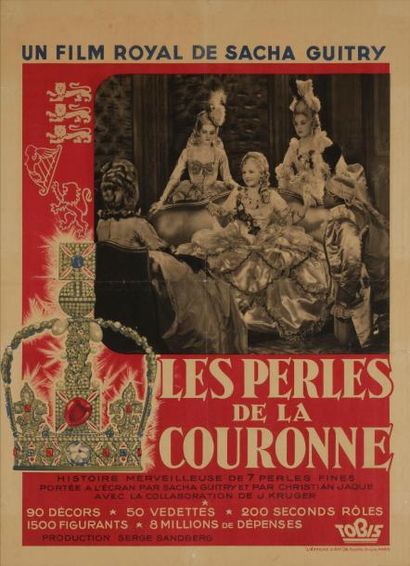 null [Sacha GUITRY] 2 affiches pour le film Les Perles de la couronne, 1937
 L’Affiche...