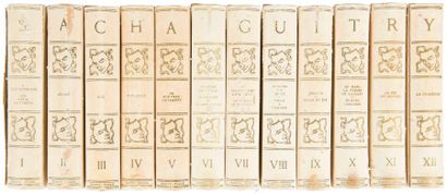 null Sacha GUITRY Œuvres (Raoul Solar, 1949-1957) ; 48 volumes in-8 en 4 séries de...