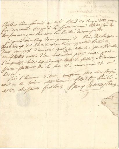 null Joseph-Antoine Bruni d’ENTRECASTEAUX (1737-1793) navigateur, il mourut en mer...