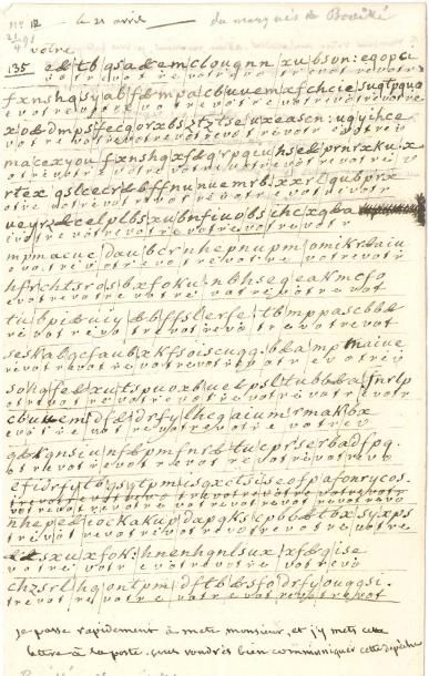null FUITE À VARENNES François-Claude, marquis de BOUILLÉ (1739-1800) Lettre originale...
