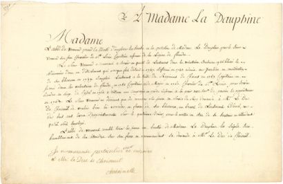 null MARIE-ANTOINETTE (1755-1793) Reine de France PAS « Antoinette » (11 mots) au...