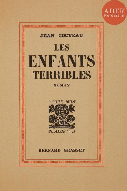 null COCTEAU (Jean).
Les Enfants terribles. Roman.
Paris : Bernard Grasset, 1929....