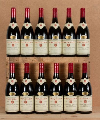 null 12 B CHAMBERTIN CLOS DE BÈZE (Grand Cru) (Caisse Bois), Faiveley, 1999