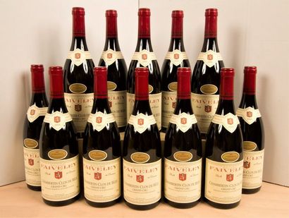 null 12 B CHAMBERTIN CLOS DE BÈZE (Grand Cru) (Caisse Bois), Faiveley, 2000