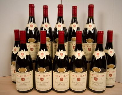 null 12 B CLOS DE VOUGEOT (Grand Cru) (Caisse Bois), Faiveley, 2000