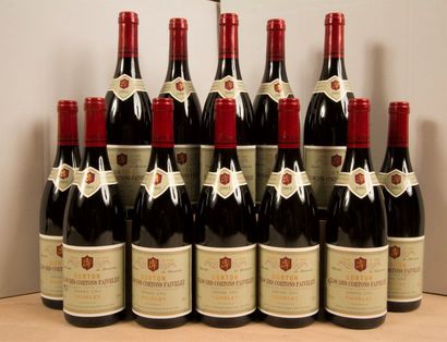 null 12 B CORTON CLOS DES CORTONS (Grand Cru) (Caisse Bois), Faiveley, 2003