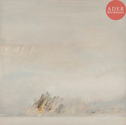 null Albert CHAMINADE (1923-2010)
Composition, 1987
Huile sur toile.
Signée et datée...