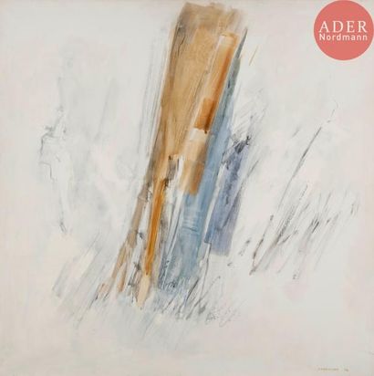 null Albert CHAMINADE (1923-2010)
Composition, 1994
Huile et fusain sur toile.
Signée...
