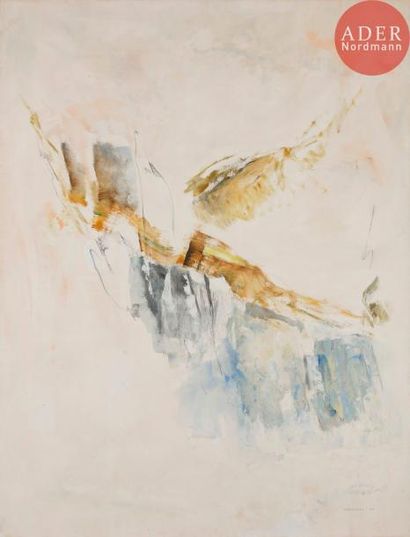 null Albert CHAMINADE (1923-2010)
Composition, 1969
Huile sur toile.
Signée et datée...