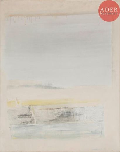null Albert CHAMINADE (1923-2010)
Composition, 1975
Huile sur toile.
Signée et datée...