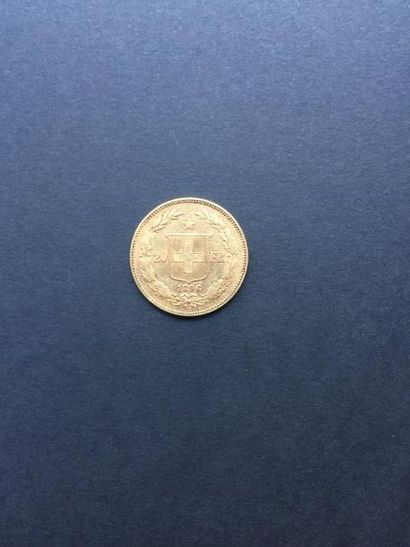 null 1 pièce 20 Francs suisse en or. 1896

Frais acheteur : 8% HT