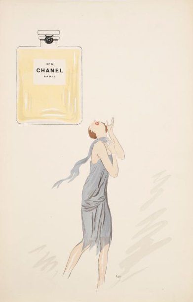 Sem (René-Georges Goursat, dit) (1863-1934) [Joaillerie ; parfumerie]. Jean Patou,...